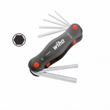 Wiha Hex Fold Out Holder PocketStar - In Large PocketStar - 7pcs - 23040